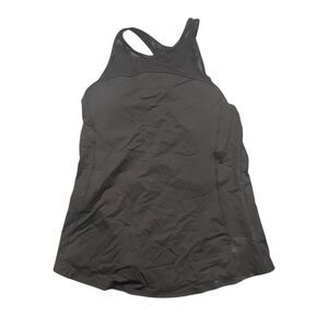 Athleta black racer back tank